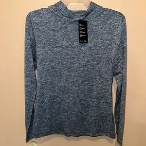 NWT Ideology Hooded Long Sleeve